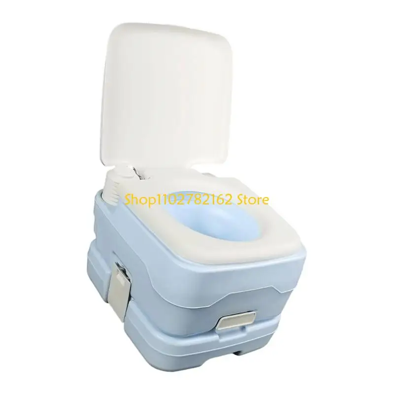 

547B 10L Transportable Toilet For Marine Vessel Camping With Manual Fan Structure Imp