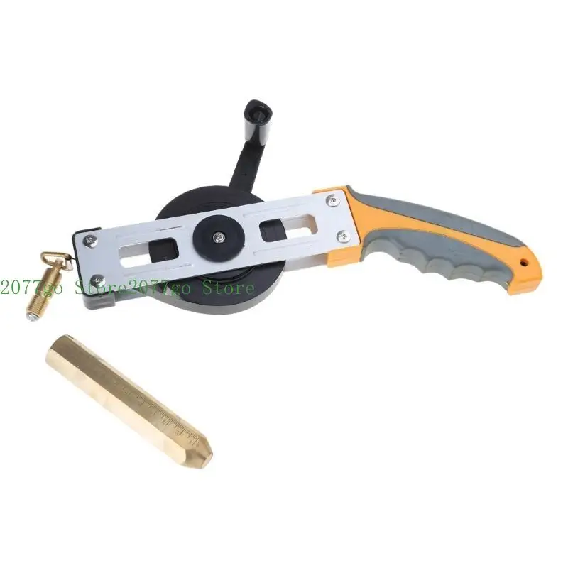 

Y1UD Tape Measure Carbon Steel Rubber Handle Accuracy Oil Gauging Tape 5/10/15/20/30M
