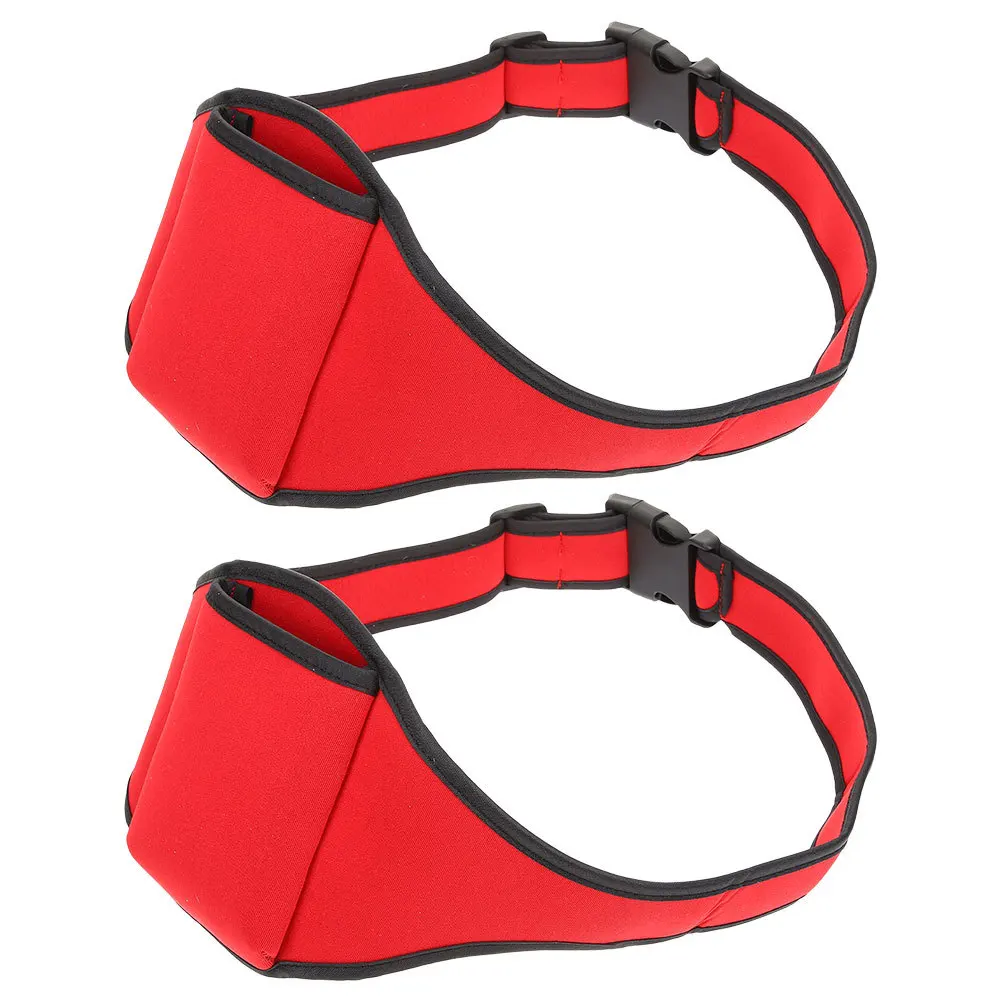 

2Pcs Mic Waist Pack Adjustable Running Belt Bag Fitness Trainer Microphone Holder Outdoor Sports Mic Case Phone Keys