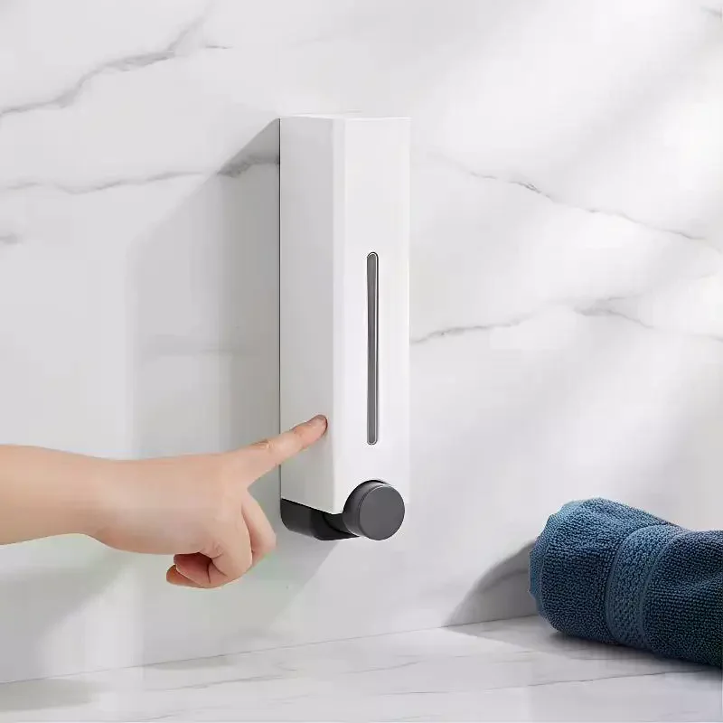 500ml Large Capacity Wall Mounted Liquid Soap Dispenser For Kitchens And Bathrooms No Drilling Required