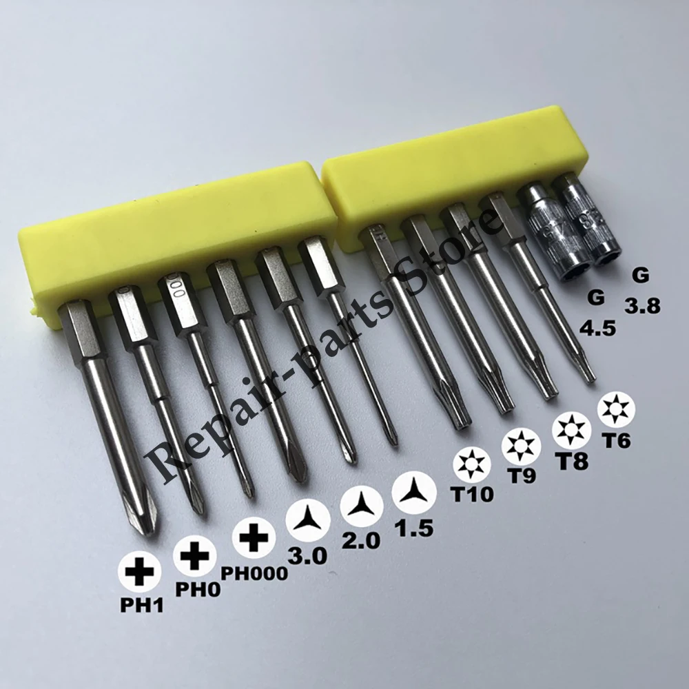 1Set Screwdriver Set Repair Tools Kit for Switch NS XBOX one PS4 slim Wii PSP Gamecube consoles