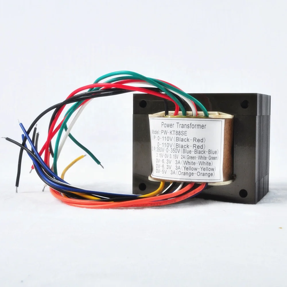 KT88SE choke transformer Primary 0-110 Secondary 350-0-350V for tube AMP