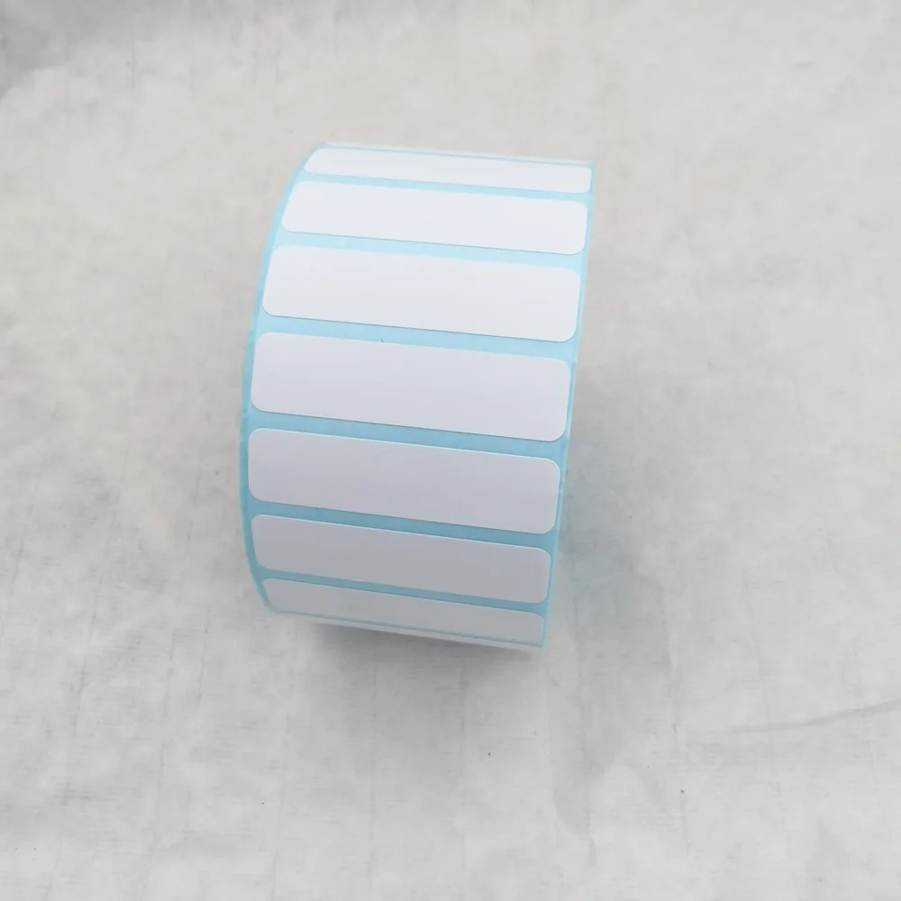 Sticker Label 40*10 mm 1500 Pcs / Roll Thermal Label For Supermarket Label Price Label