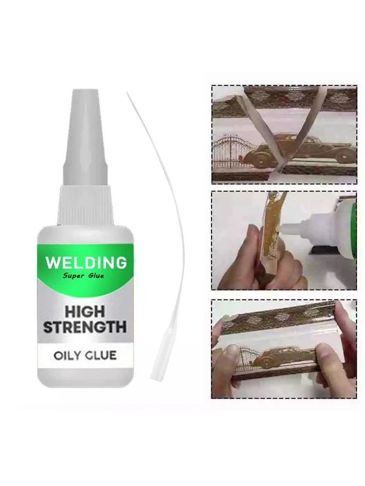 30/50/80g High Strength Oily Glue Uniglue Universal Super Adhesive Glue Strong Glue Plastic Wood Ceramics Metal Soldering Agent