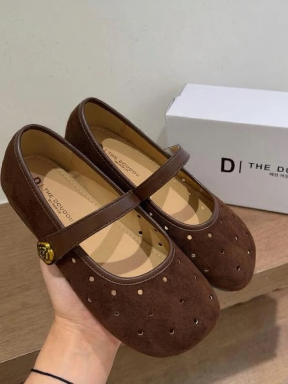 Flat Bottom Mary Jane Shoes Women's New 2026 Summer Beautiful Match Skirts Comfortable Soft Bottom Evening Beans Shoes