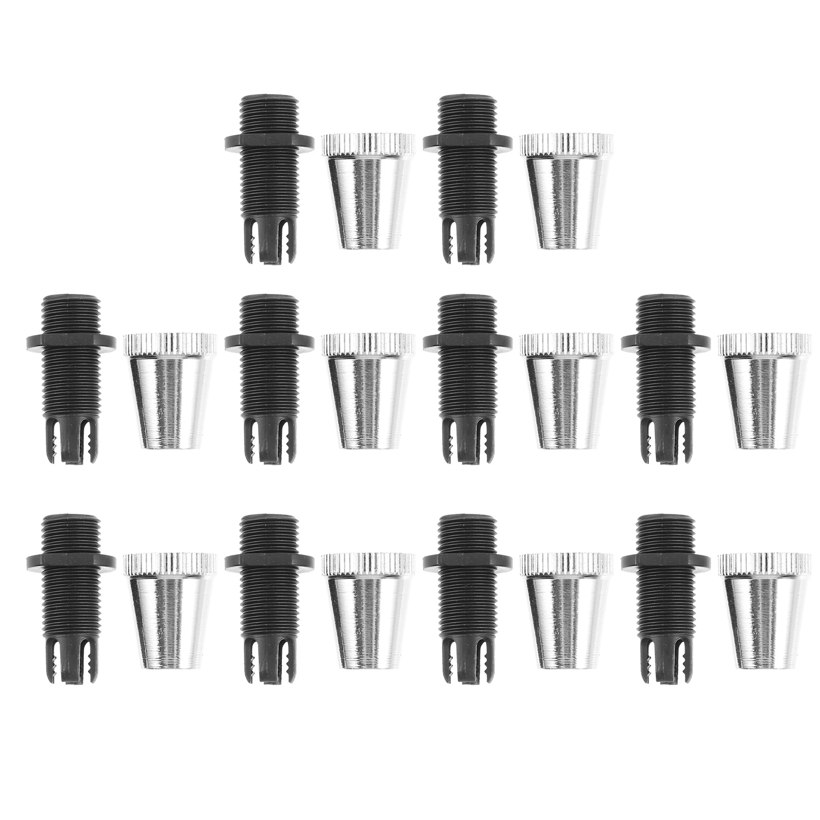 

10Pcs Cord Grips Strain Relief Connector Screw Lock Cable Fixing Clamps for Ceiling Chandelier Hanging Lights Cable Glands