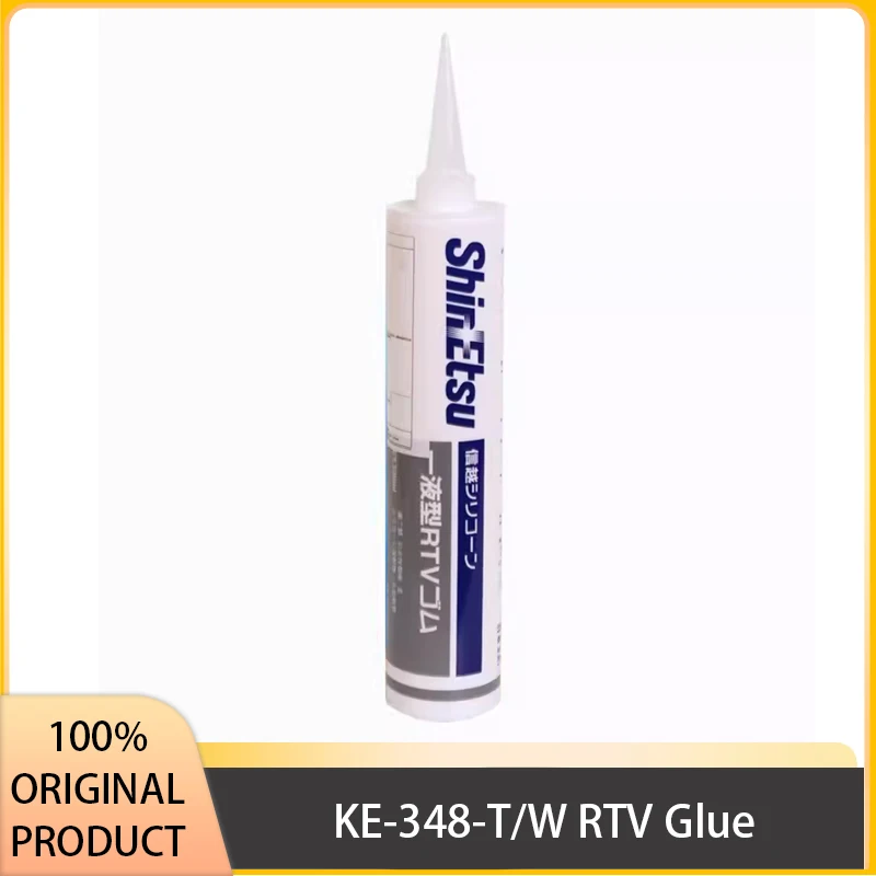 

ShinEtsu KE-348-T/W RTV 330ml Silicone Moisture-proof Insulating Glue for Electronic Devices Japan Original Product