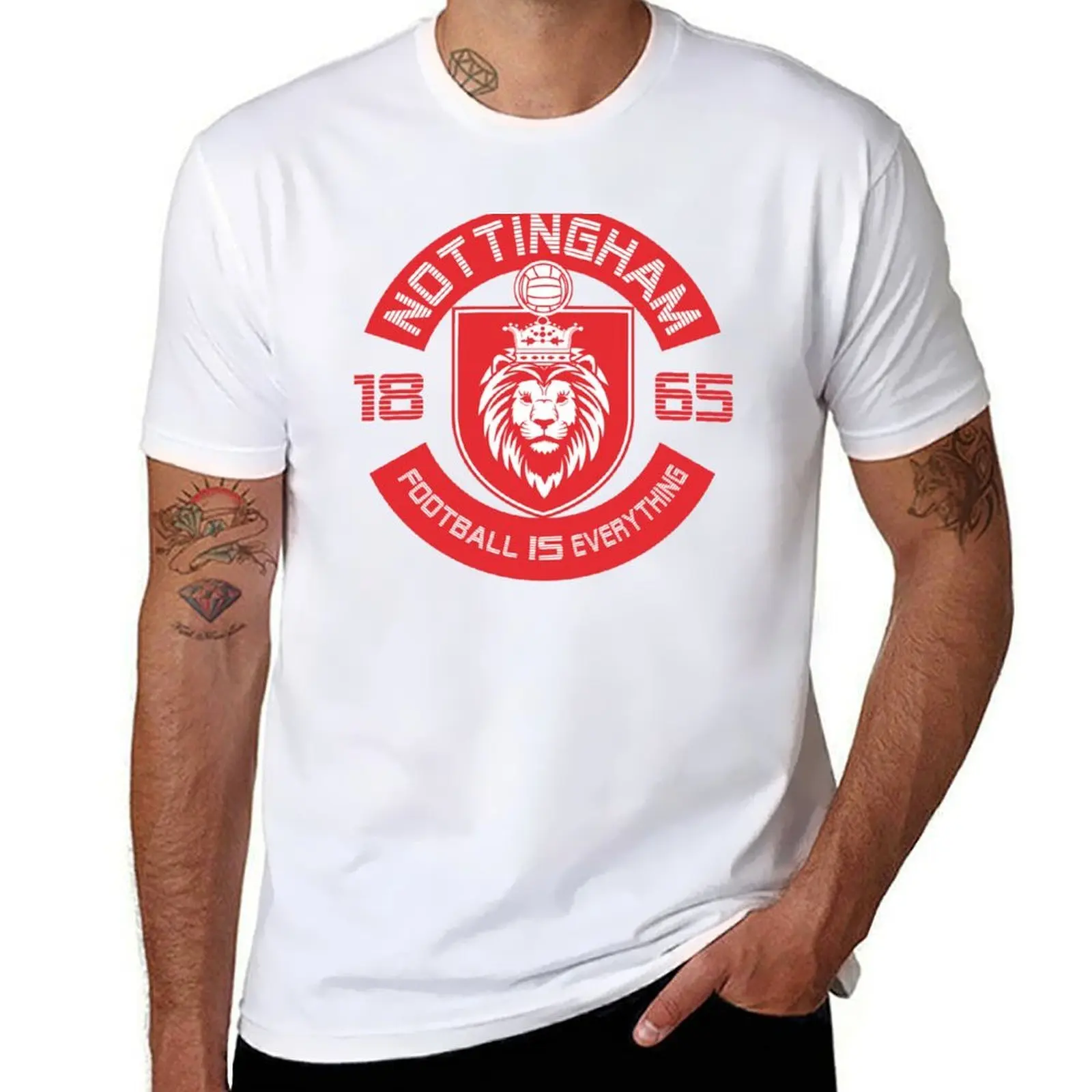 

Football Is Everything - Nottingham Squad Retro T-Shirt t shirts with prints t shirts for man cotton soft T-Shirt