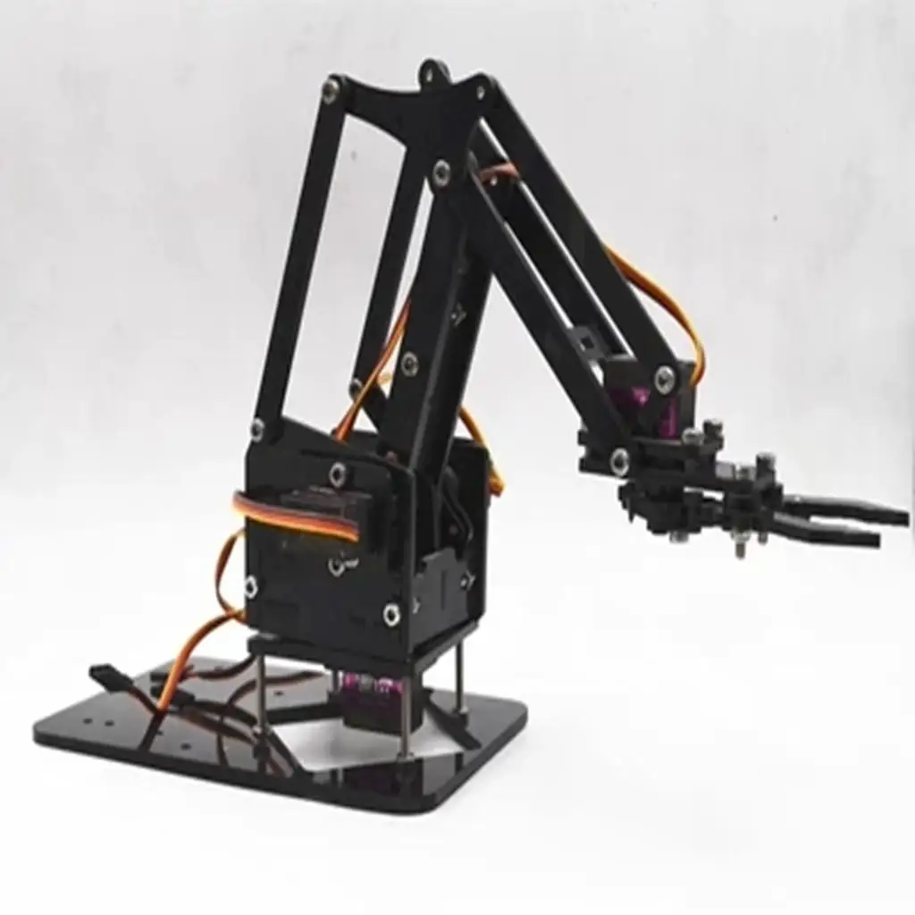diy組み立てロボットアームキット-プログラム可能な8自由度-wifi制御-メカニカルハンド-自動化研究用