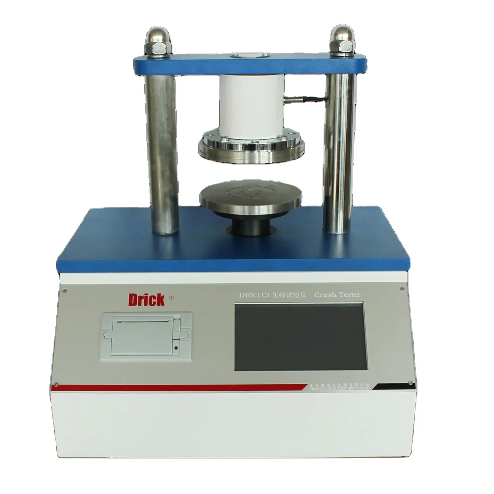 Electronic Crushed Corrugated Cardboard Compression Strength Testing Machine with 1 Year Warranty