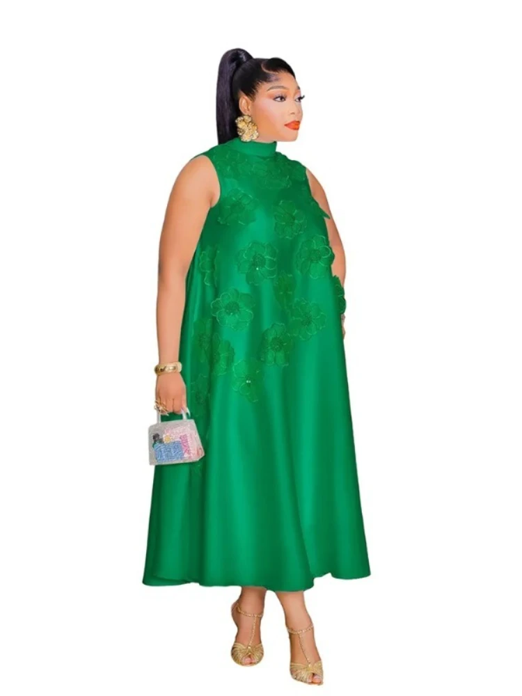 

African Dresses For Women Vetement Femme Dashiki Abaya Maxi Dress Africa Clothes Dashiki Ankara Dresses 2025 Spring Autumn New