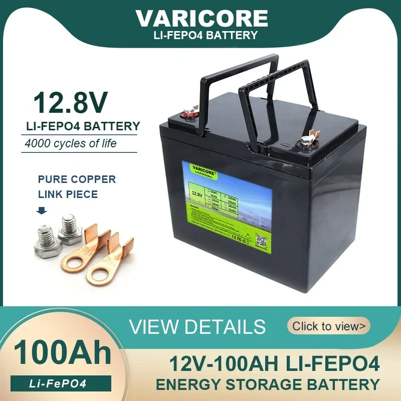 12V 160Ah 120Ah 200Ah LiFePO4 battery 12.8V Lithium iron phospha For RV Campers Golf Cart Off-Road Off-grid Solar Wind batteries