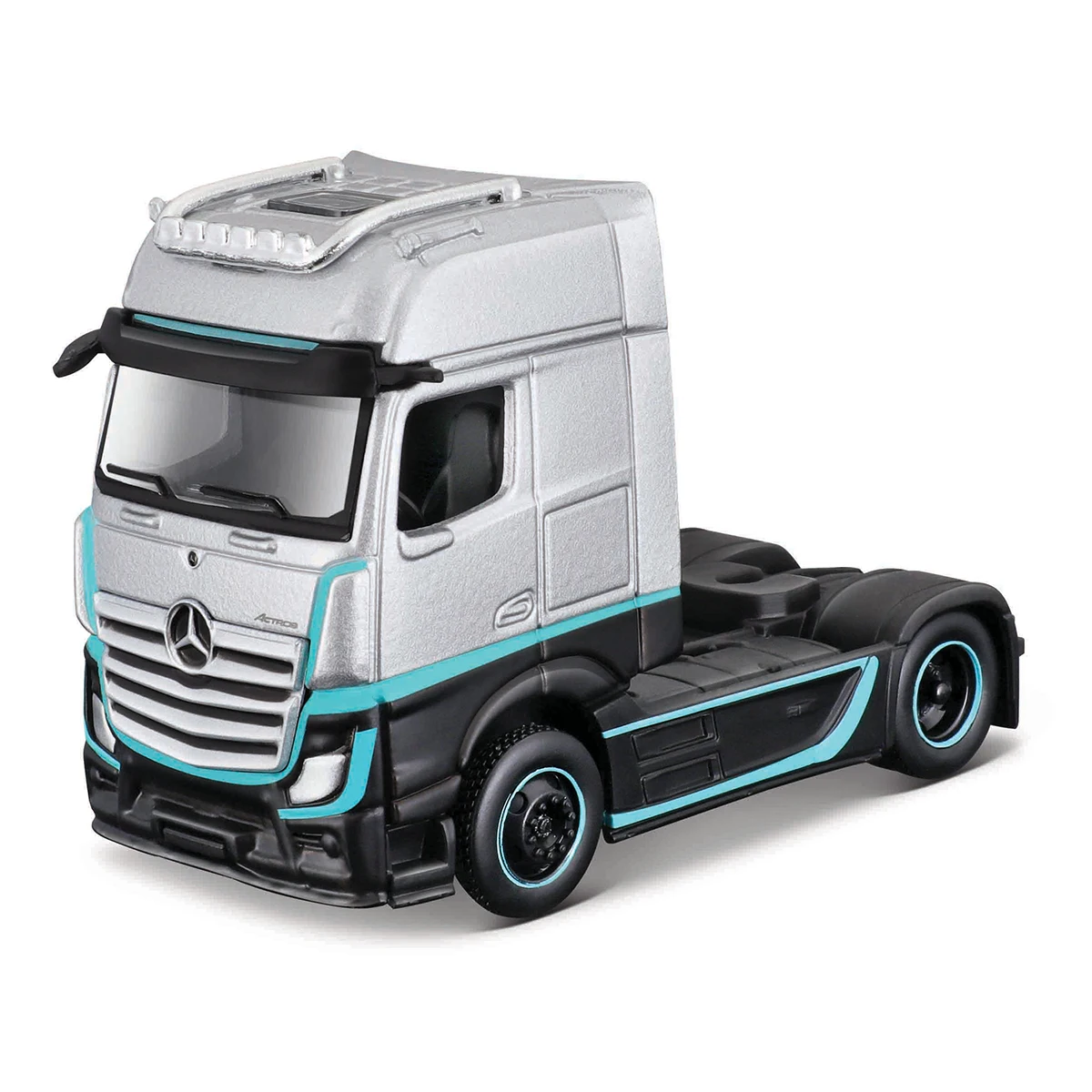 Maisto 1:64 MB Actros 1851 Big Rig Vehicle Set Series Static Die Cast Vehicles Collectible Hobbies  Model Car Toys