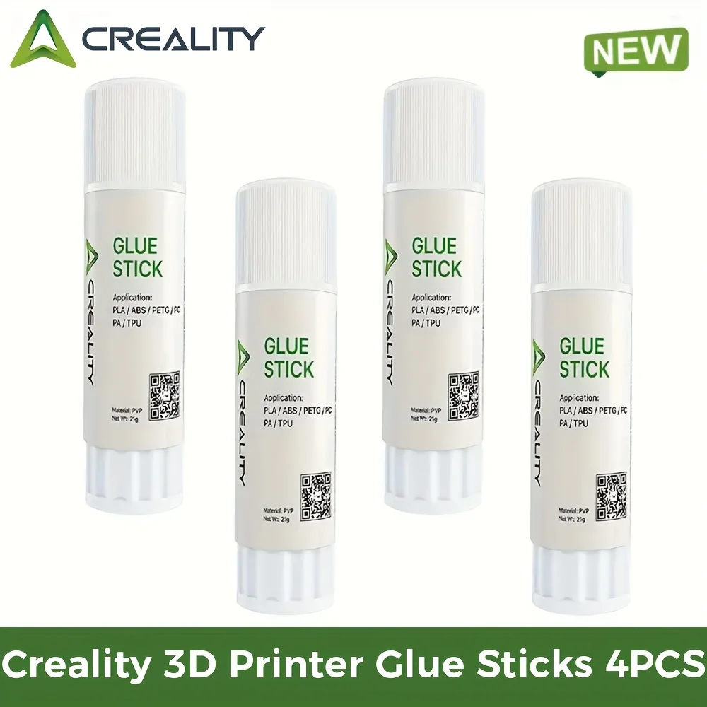 

Клей-карандаш Creality, 4 шт., для сборной пластины, с поддержкой постоянной адгезии, PLA/ABS/PETG/PC/PA/TPU