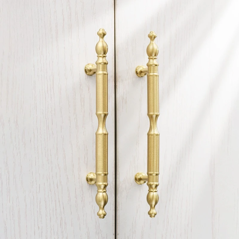 

Высококачественная ручка для гардероба во французском стиле, роскошная золотая ручка для ящика шкафа