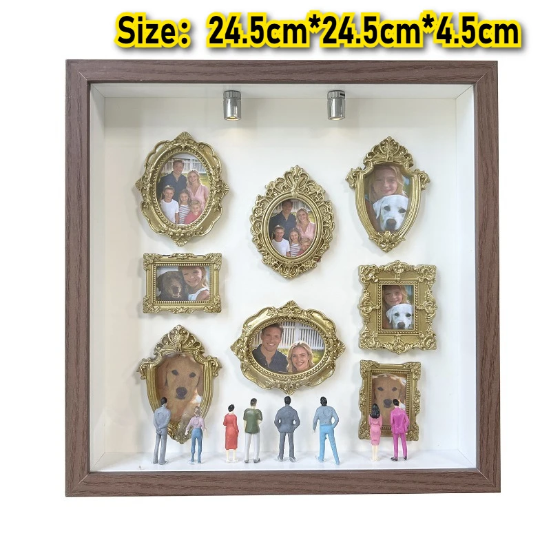 DIY Mini Museum Silhouette Shadow Box Kit