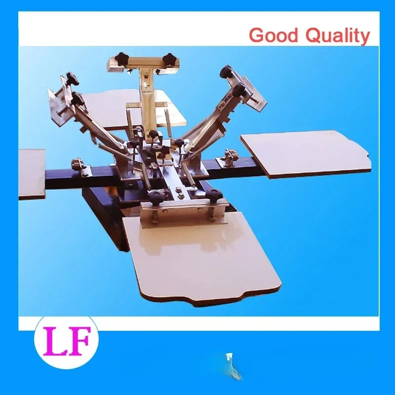 

Cheap And Fine 1 Set 4 Color 4 Station T-shirt Screen Printing Machine Without Base Good Quality