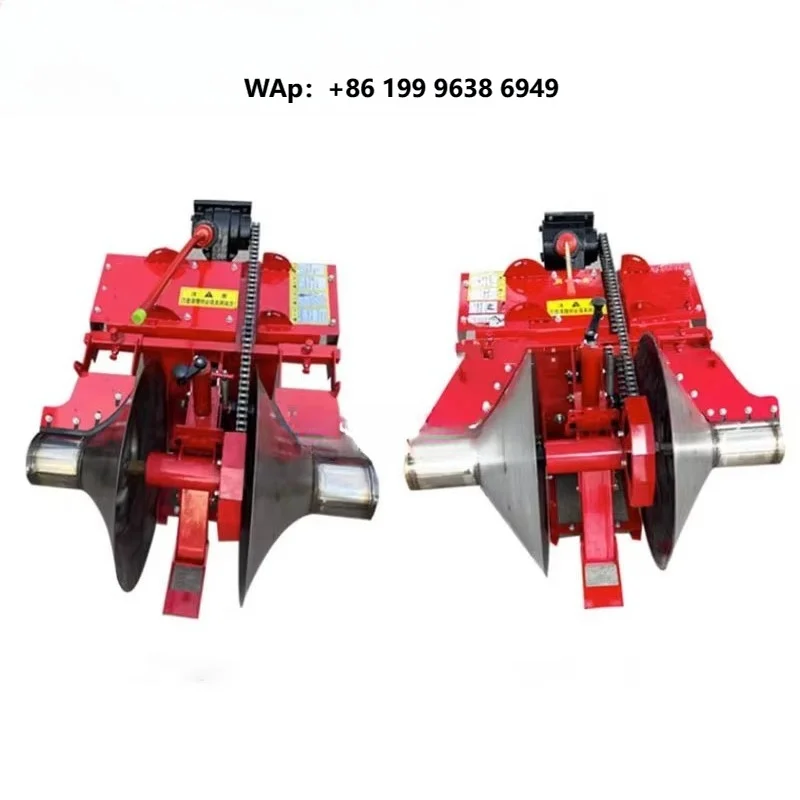 Farm Tractor Strawberry Ridgering Tilling Ditching Ridging Machine Price