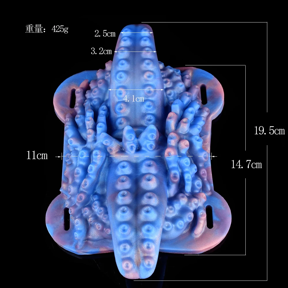 NNSX Silicone Twisted Octopus Fantasy Sex Grinder Humping Toys G-Spot Stimulation Masturbators Adult Toys Friction Erotics Goods