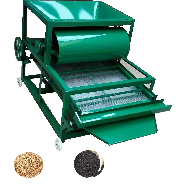 

Grain Sorting Seed Cleaner Vibration Screening Machine/Sunflower Seeds Separator Cleaning Winnowing Machine For sale