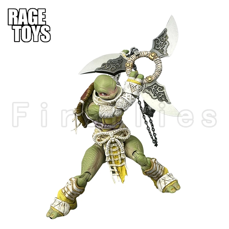 [الطلب المسبق] 1/12 7 بوصة ألعاب الغضب عمل الشكل السلاحف البنفسجي قرمزي أنيمي لعبة مجسمة