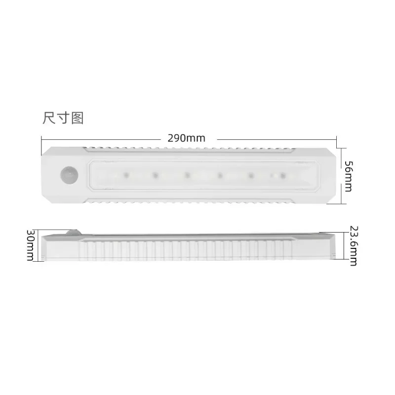 3PCS Linkage Night Light, Human Body Sensing, Linkage Sensing Wall, Floor Staircase, Linkage