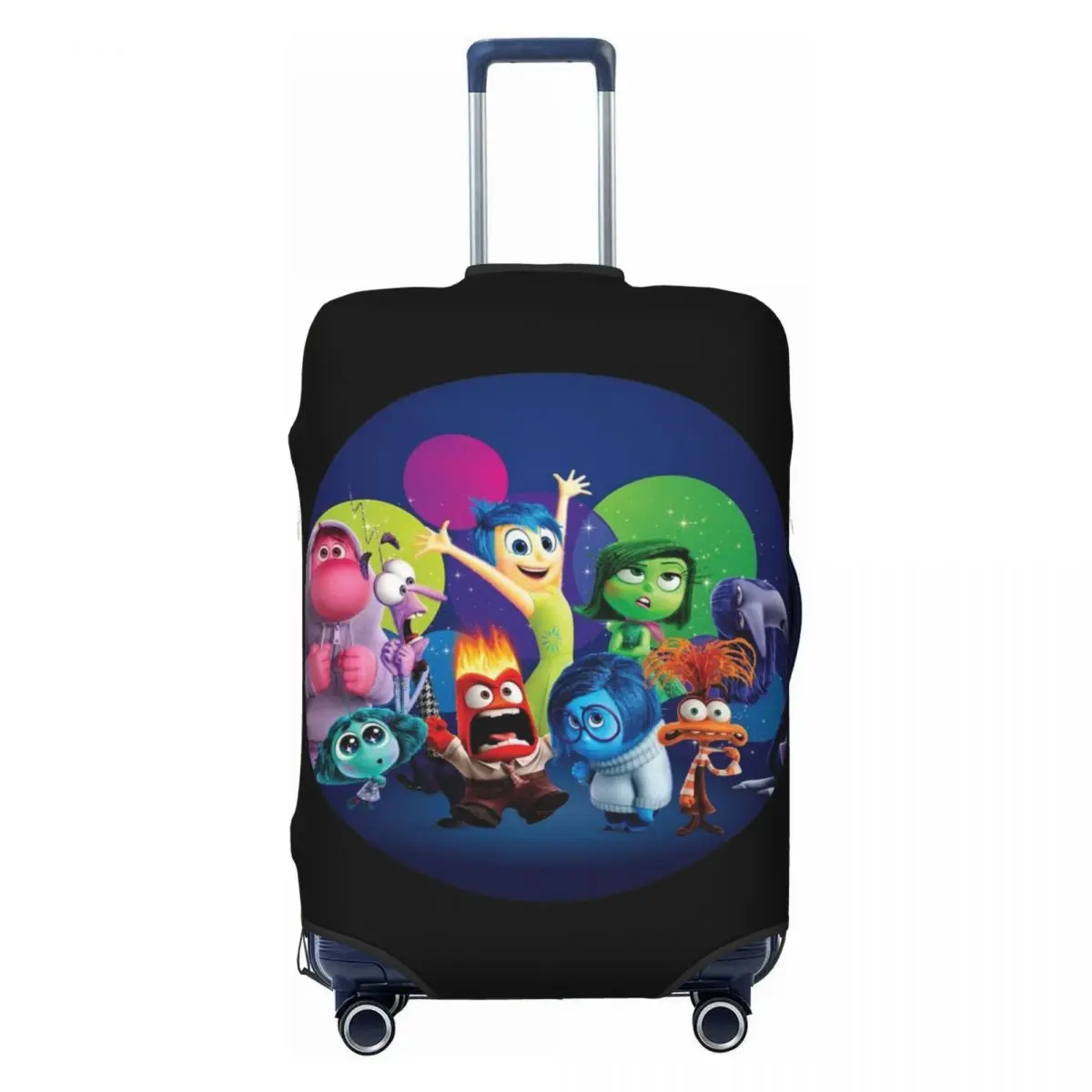

Custom Inside Out Cartoon Suitcase Cover Dust Proof Luggage Protective Covers for 18-32 inch