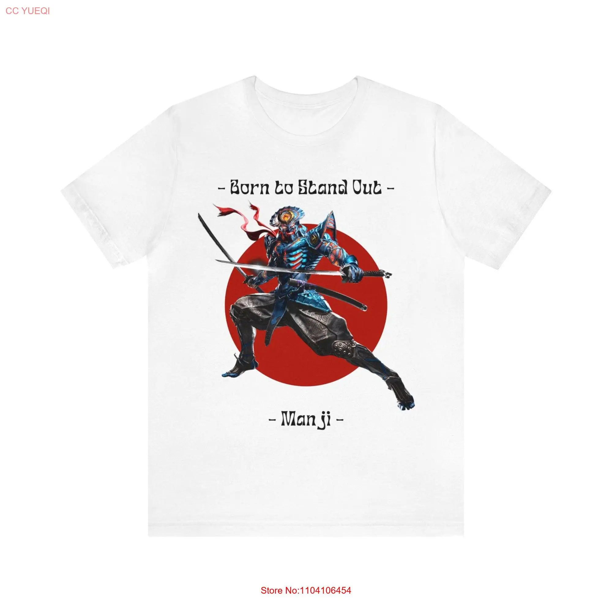 Yoshimitsu T Shirt Manji Clan Tekken 8 Design Fit long or short sleeves