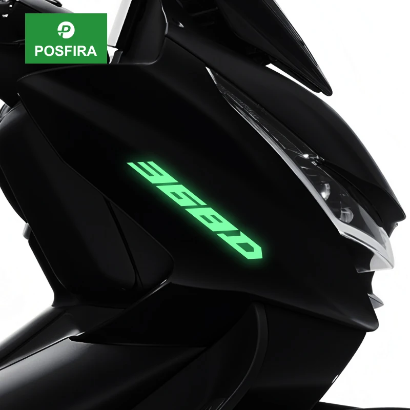 

POSFIRA Motorcycle Glowing Stickers Vinyl Decal for Zontes 368D 368 D 2025 Body Decoration Motorbike Sticker Scooter Accessories
