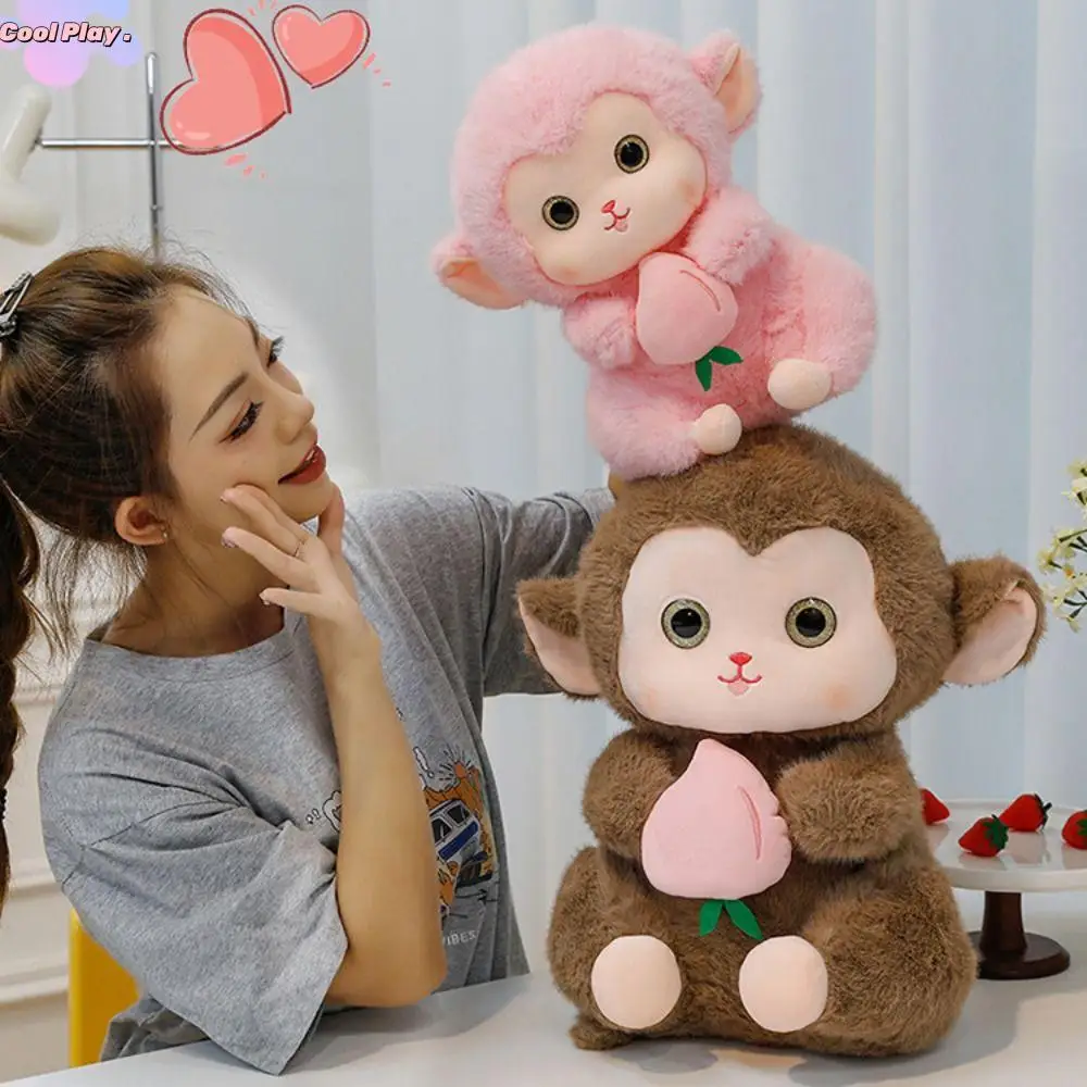 

Cute Super Soft Plush Monkey Toy Stuffed Pillow Kawaii Simulation Monkey Doll 20cm Cartoon Monkey Stuffed Animals Girlfriend