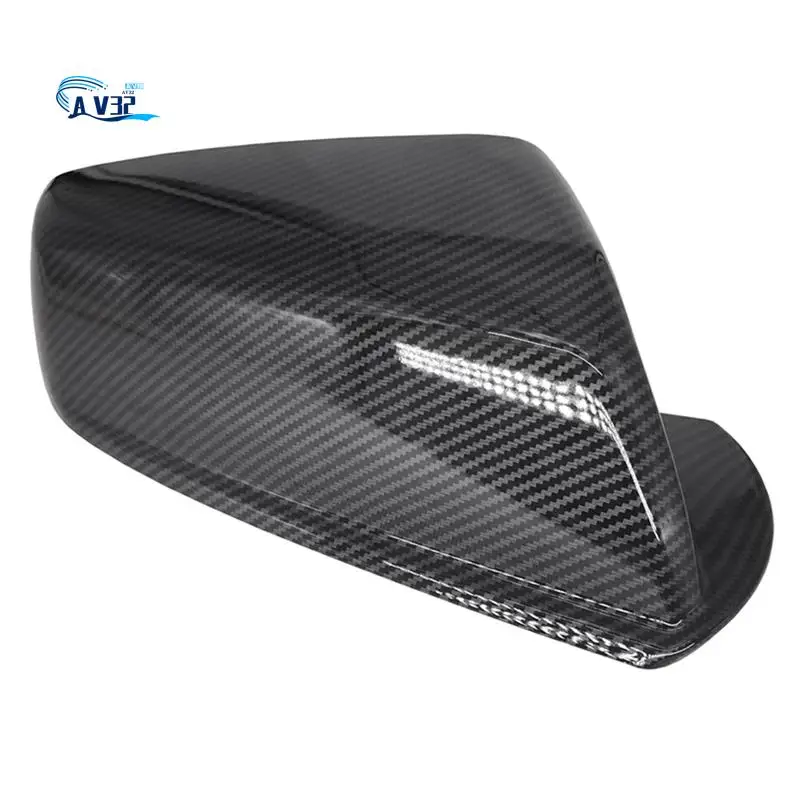 

AV32-Car Rearview Mirror Cover Side Mirror Cap Replacement Carbon Fiber Parts For Malibu 2012-2018
