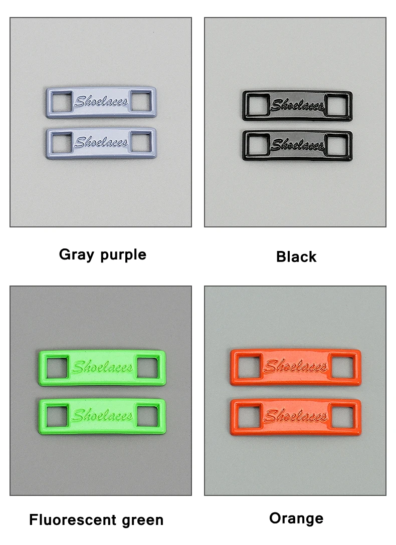 1 Pair Sneaker Shoelaces Buckle Charm Shoes Decorations Metal Kits Buckle Shoelace Charms Personalize Shoe Accessories New