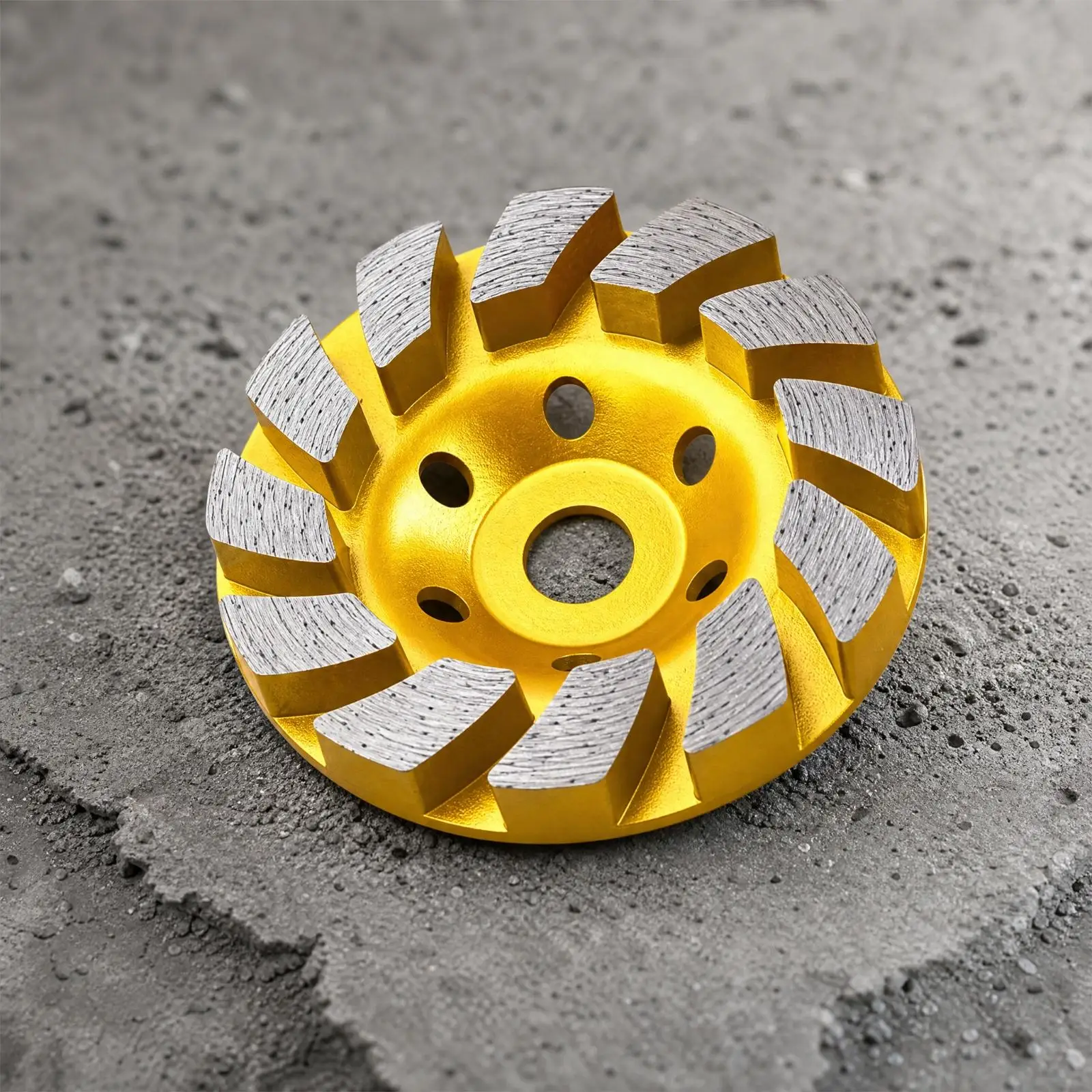 Diamond Grinding Cup Wheel Surface Prepping Segmented Grinding Cup Wheel Smooth Finish for Renovation Contractors
