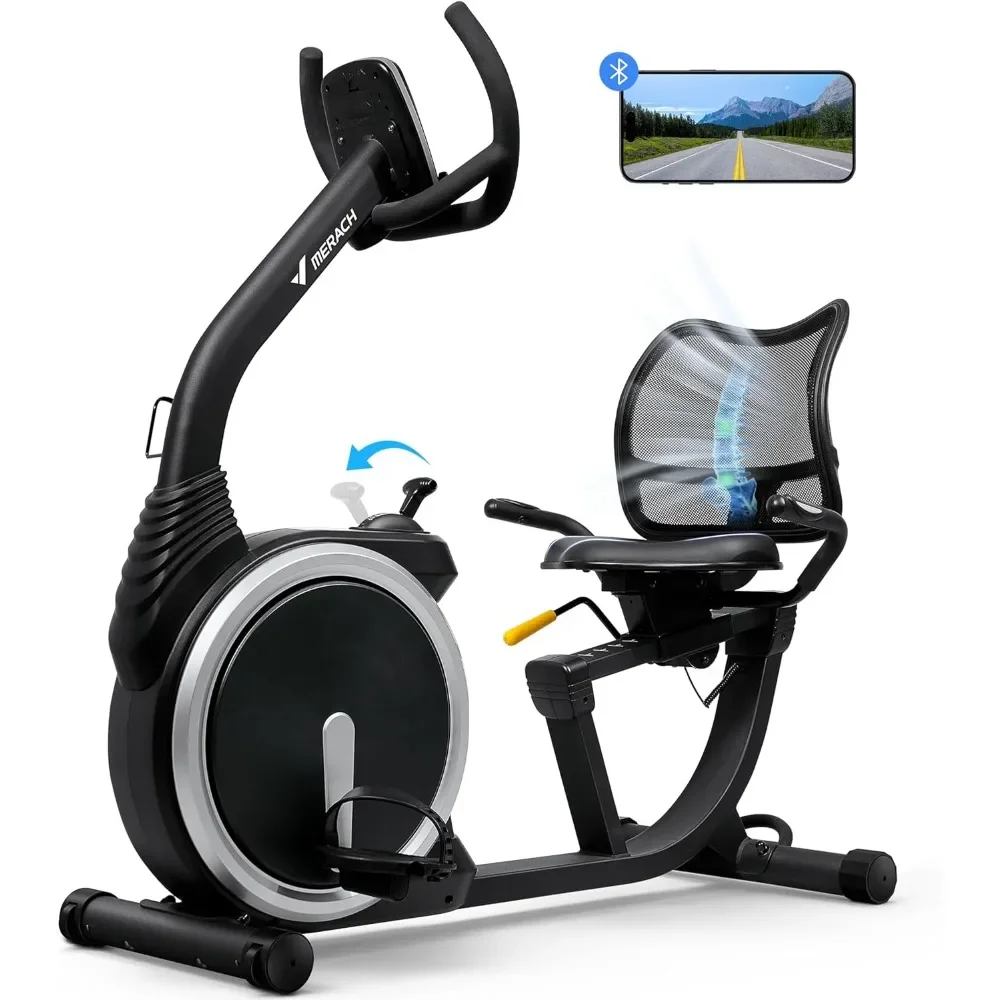 

Recumbent Exercise Bike, High-end Recumbent Bike for Home, Light Commercial Recumbent Bikes for Seniors Adults