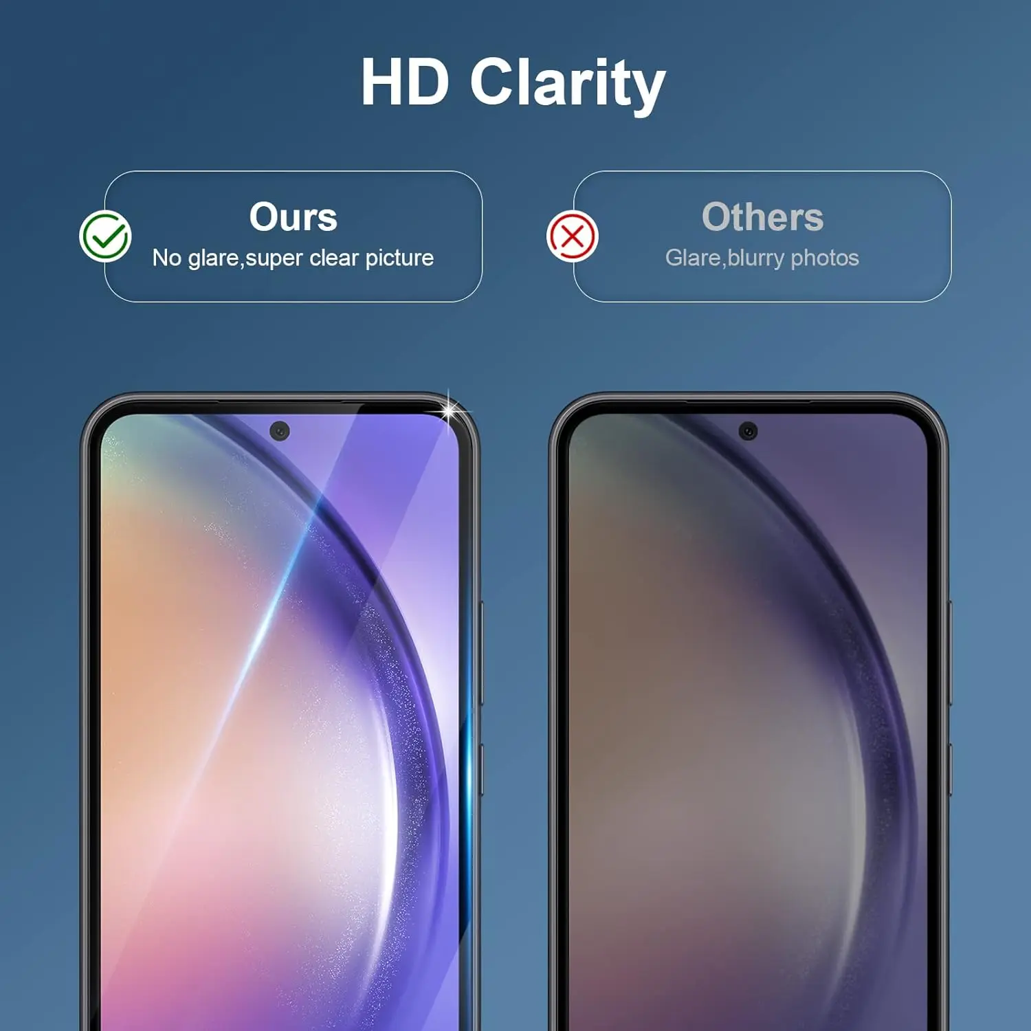 Für Samsung Galaxy A35 5G gehärtetes Glas ballistische Displayschutzfolie – Detail 7