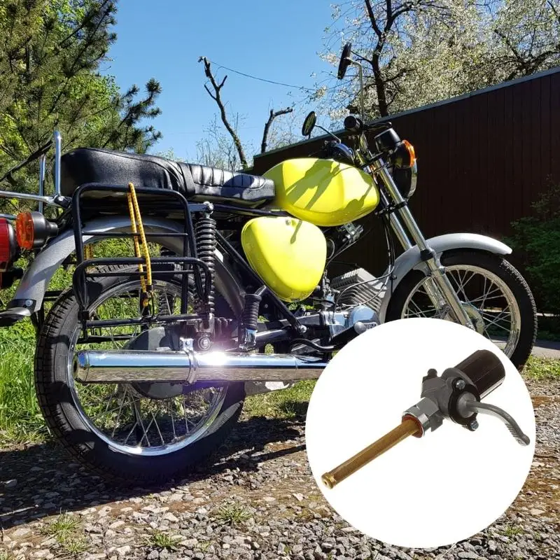 

57BA Motorbike Fuels Flowing Tap with Strainer Versatile Fuels Shutoff Tap Corrosion Resistant Fuels Valves for Bike
