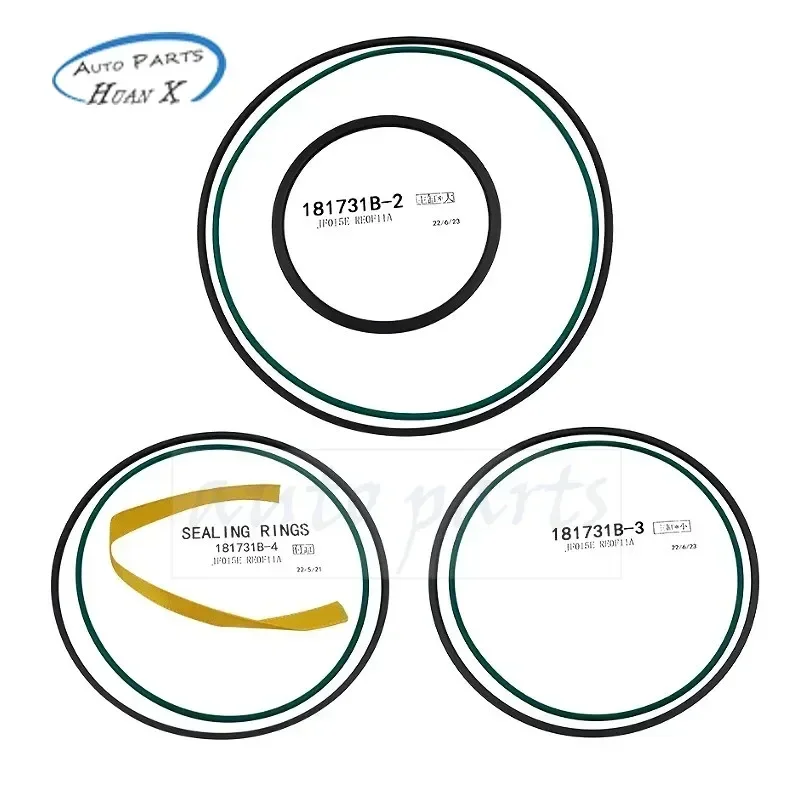 JF015E RE0F11A CVT Transmission Primary Secondary Pressure Cylinder Oil Seal Ring Kit For Nissan Mitsubishi Car Parts K181731B