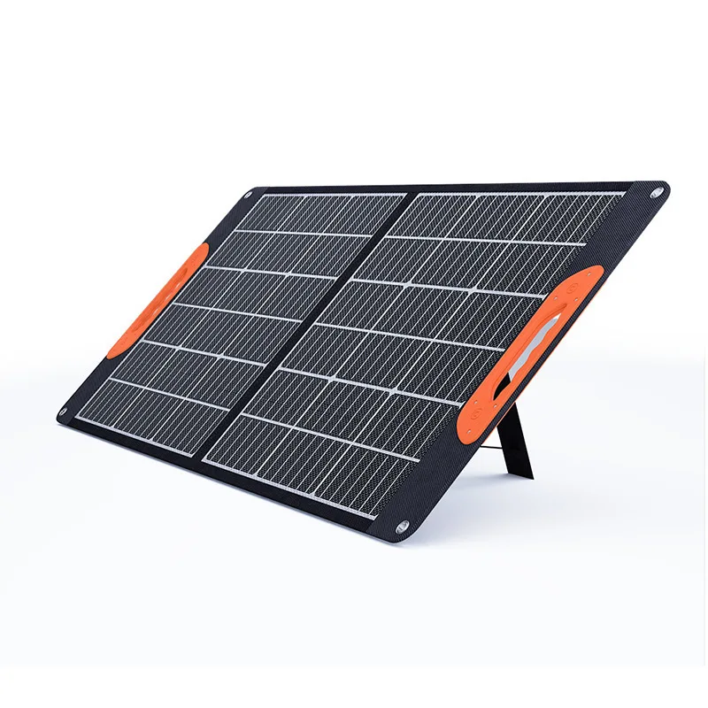 

Folding solar photovoltaic panel portable outdoor RV solar panel with bracket