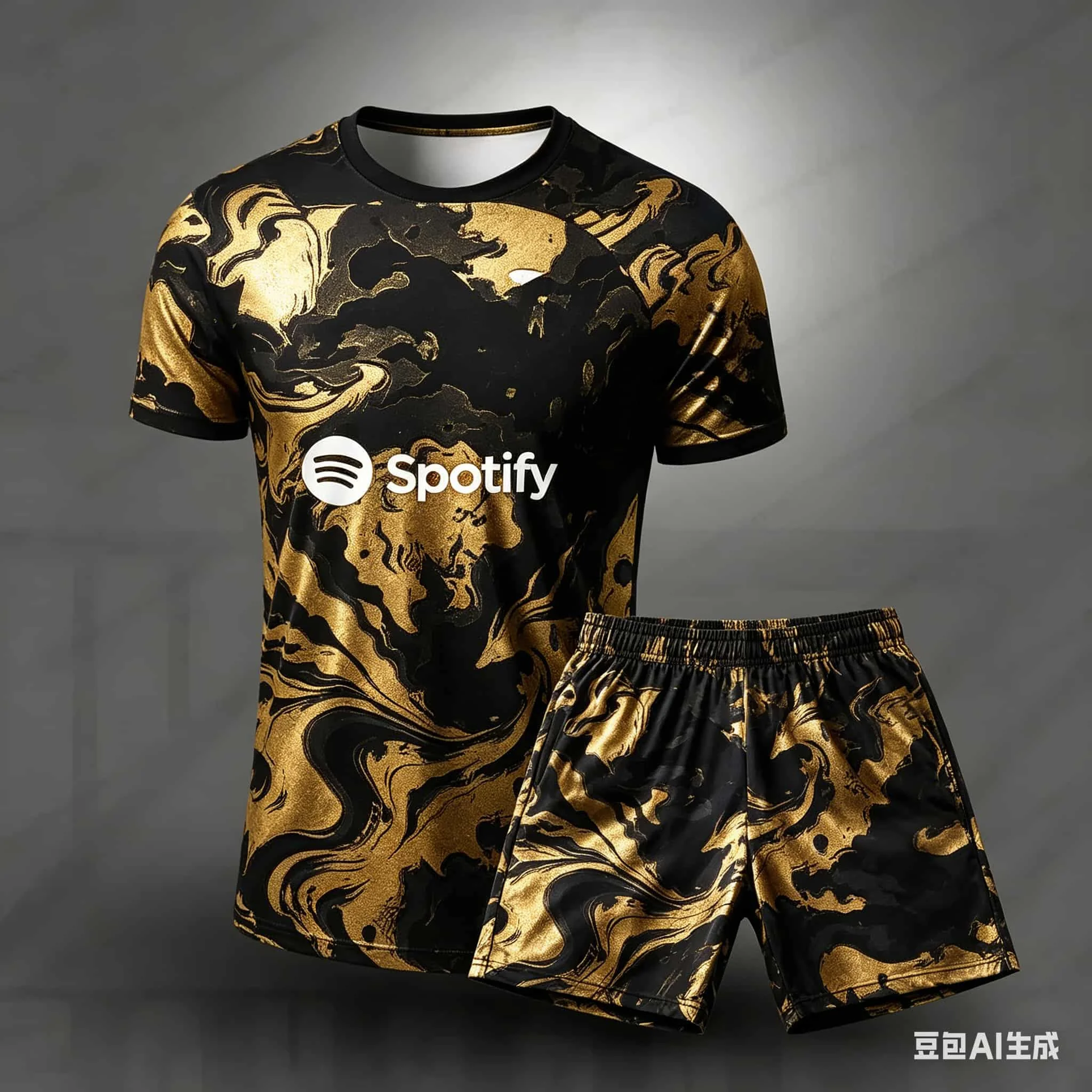 

Summer Barcelona Special Edition Football Jersey Set Men Comfortable Breathable Quick Drying Motorcycle Training T-shirts Set