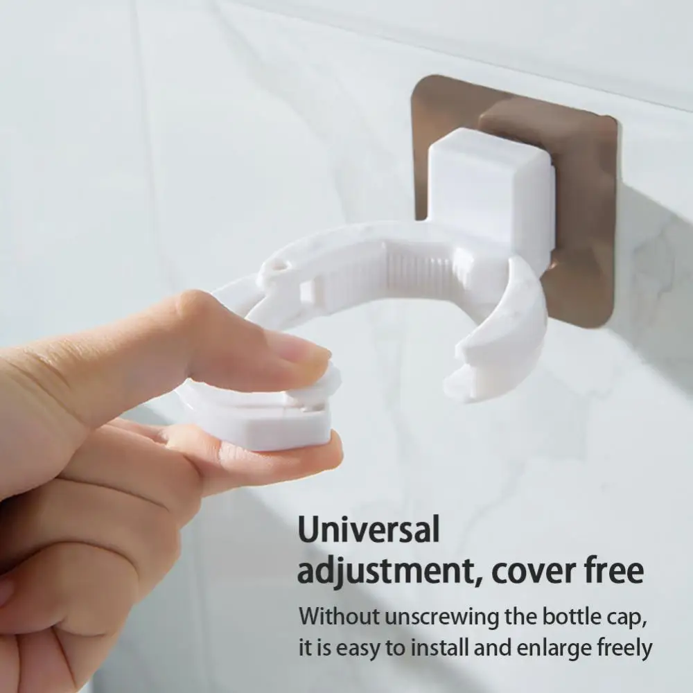 Hand Sanitizer Bottle Convenient Organization Versatile Storage Functional Smart Design Sleek Trendy Bathroom Shower Gel Rack