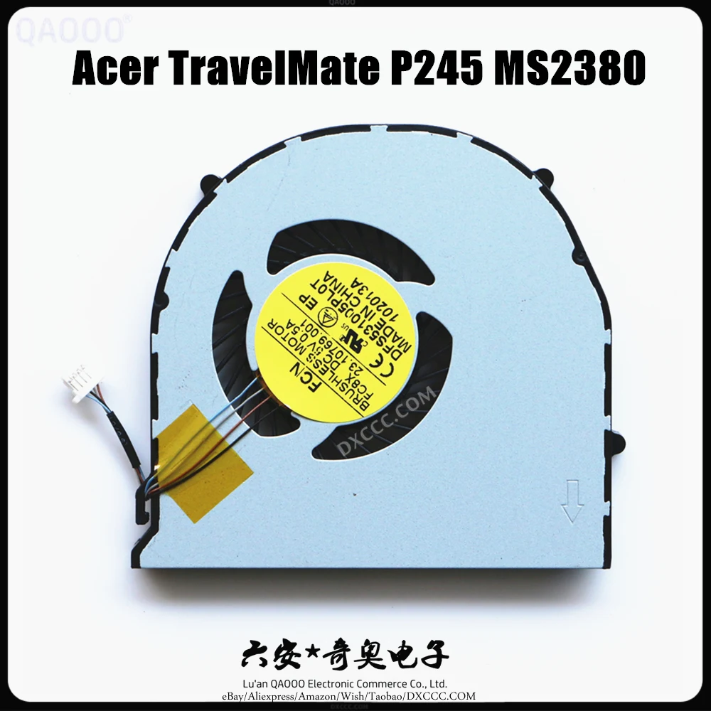 Original 60.M7VN1.001 CPU FAN For ACER TravelMate P245 MS2380 CPU Cooling Fan 60.4YP17.003 60.4YP32.001