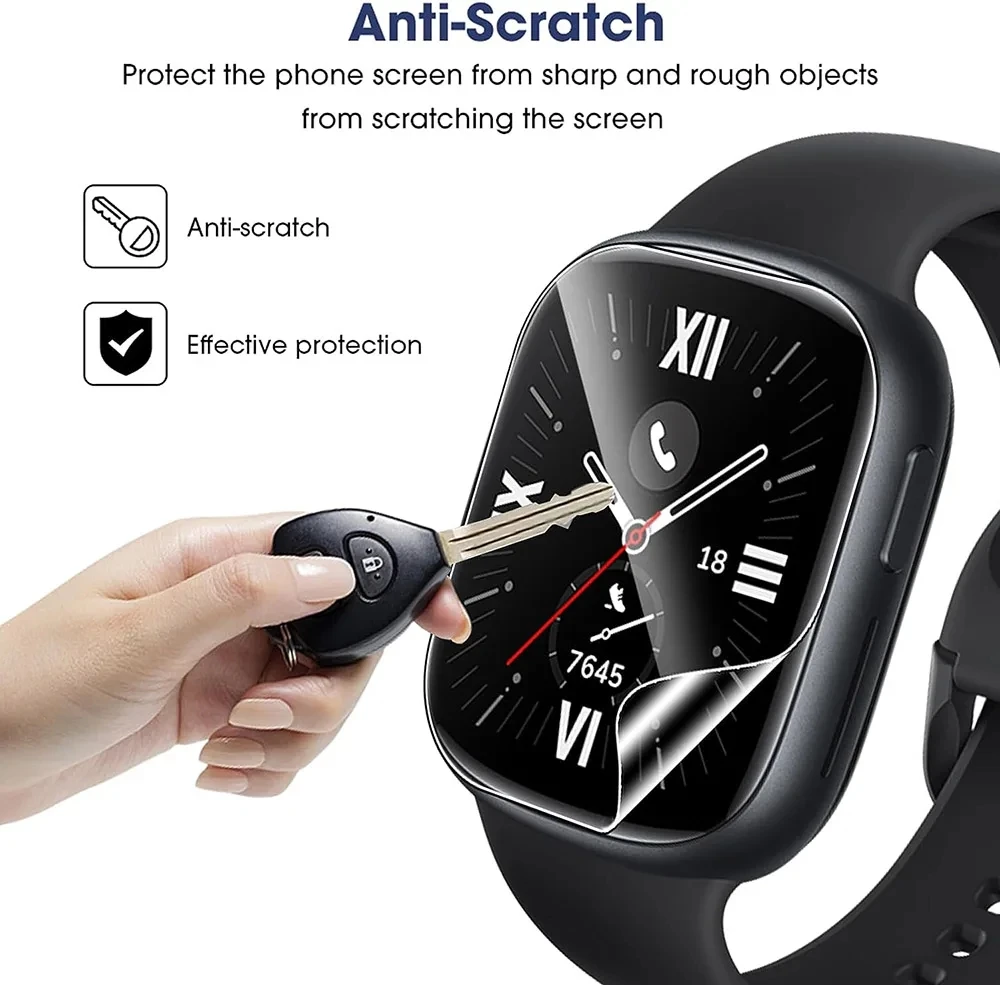 3/5PCS Hydrogel Film for Apple Watch 5 6 SE 40MM 44MM 38MM Screen Protector iWatch Ultra 49MM 7 8 9 41MM 45MM 10 11 42MM 46MM image 4