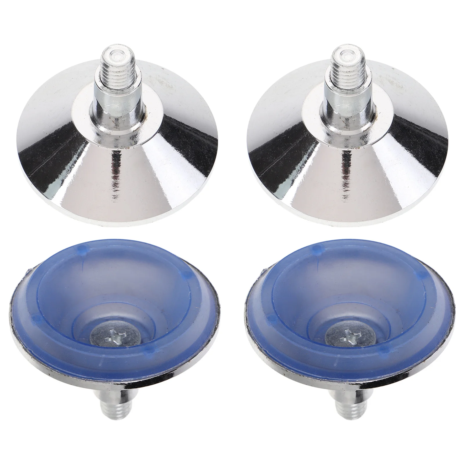 

4Pcs Furniture Feet Zinc Alloy Rubber Sofa Chair Cabinet Legs Replacement Noise Reducing Stable Support Glides