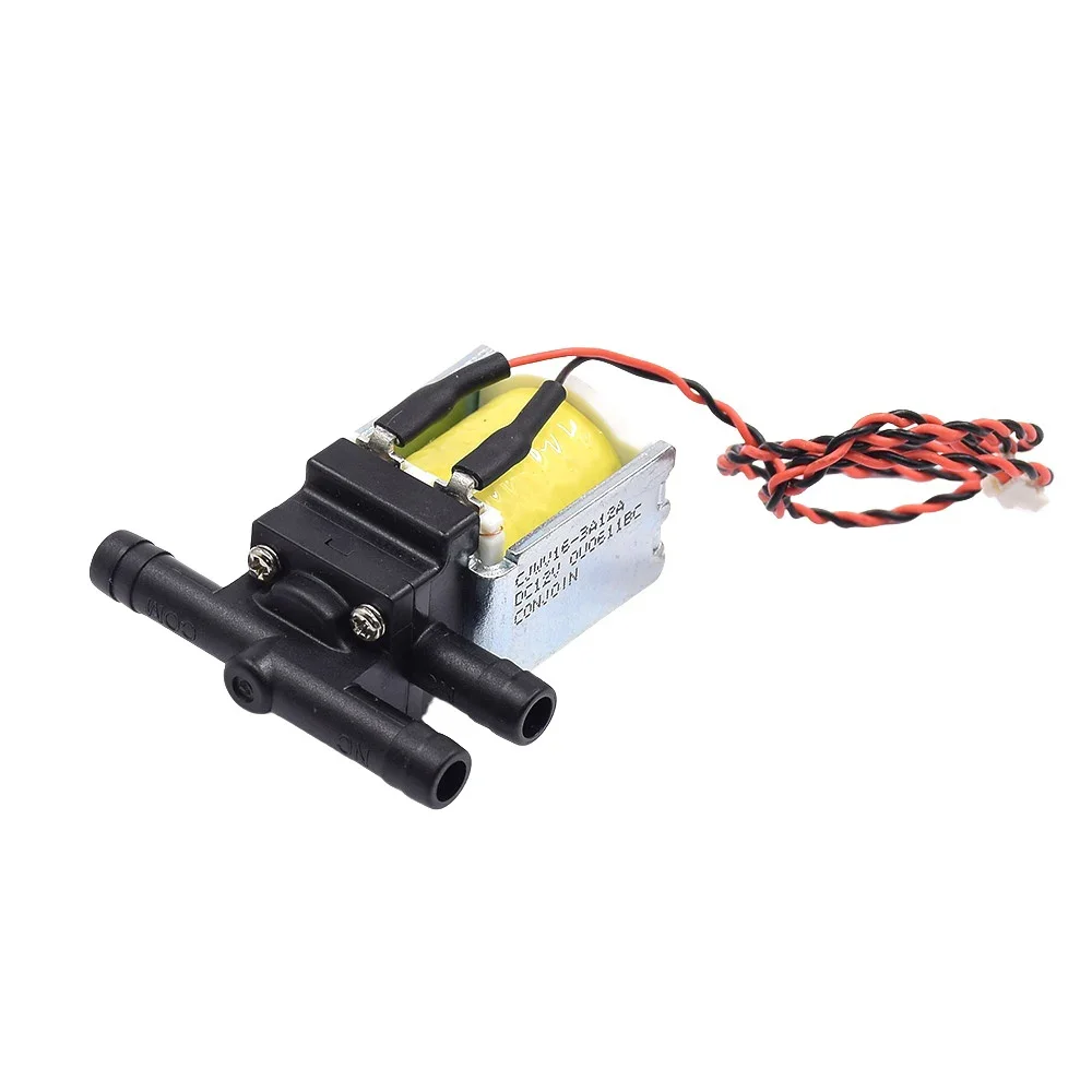 CJWV16-3A12A DC 12V Mini 2-Position 3-Way Solenoid Water Valve  Flow Control Switch for Sweeper Floor carpet Cleaner