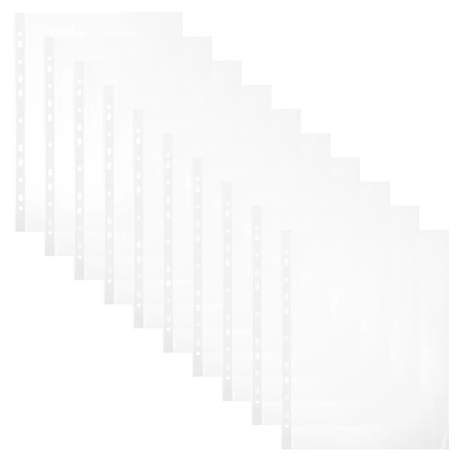100 Pcs Bibs Display Running Clips Race Number Frame Bag PVC for Runners Sleeves