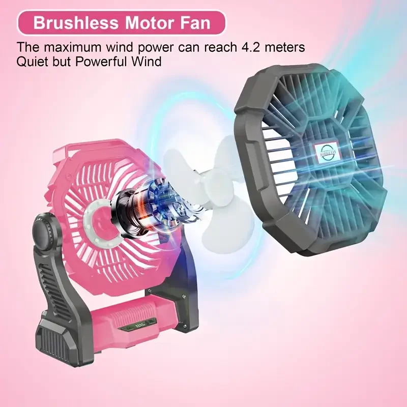 3-in-1 Camping Fan Lantern 3