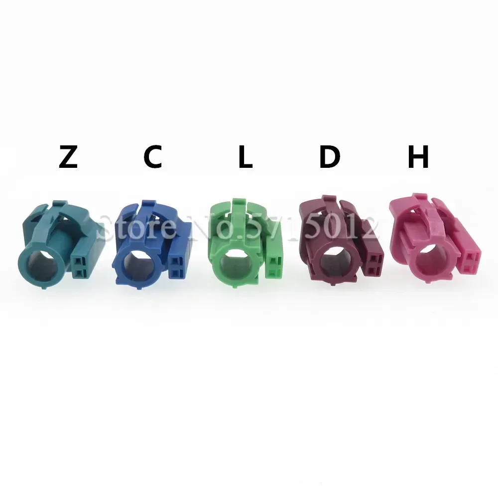 6 Hole Auto LVDS HDS Automobile Audio Sockets Universal Car Fakra Adapter EVO Cable Connectors