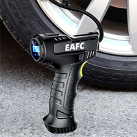 Car Air Pump 120W 12V Portable Car Air Compressor Digital Inflator for Motorcycles Bicycle Boat Tyre Inflato with Led Light