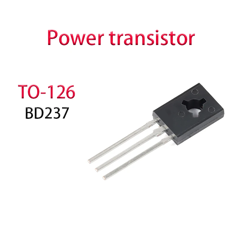 BD237 TO-126 100PCS Direct insertion NPN power transistor Provide One-Stop Bom Distribution Order Spot Supply