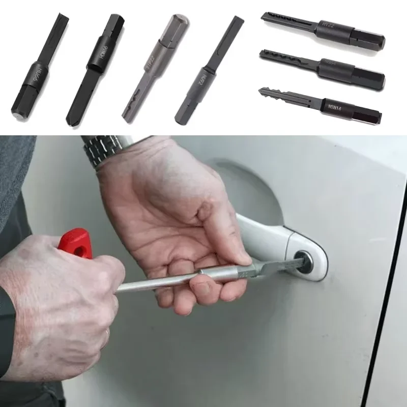 Professionelles Kfz-Schlüsseldecoder-Werkzeugset aus CR-Stahl, Diagnosescanner-Set zur Programmierung von Autotürschlössern für Fahrzeugschlüsseldienste – Detail 1